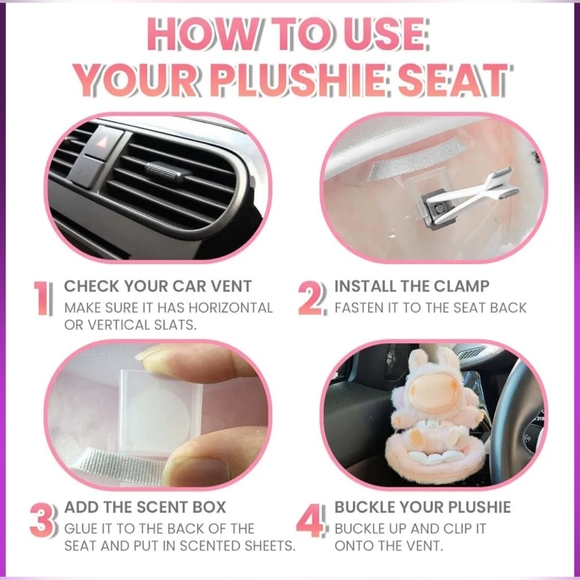 Car Seat Accessories – Safety Travel Carrier LaBuBu Dolls - Picture 9 of 16